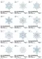 Preview: Übersicht Schneeflocken Datenblatt
